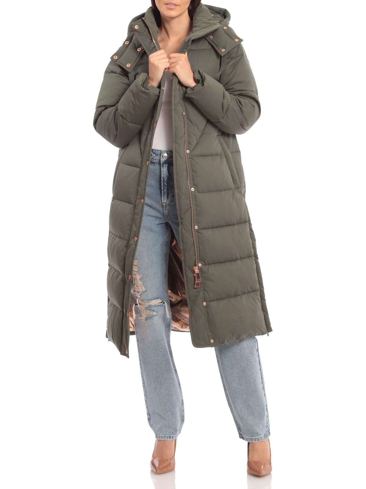 Avec Les Filles Thermalpuff&Trade; Longline Puffer Coat In Utility Size Medium