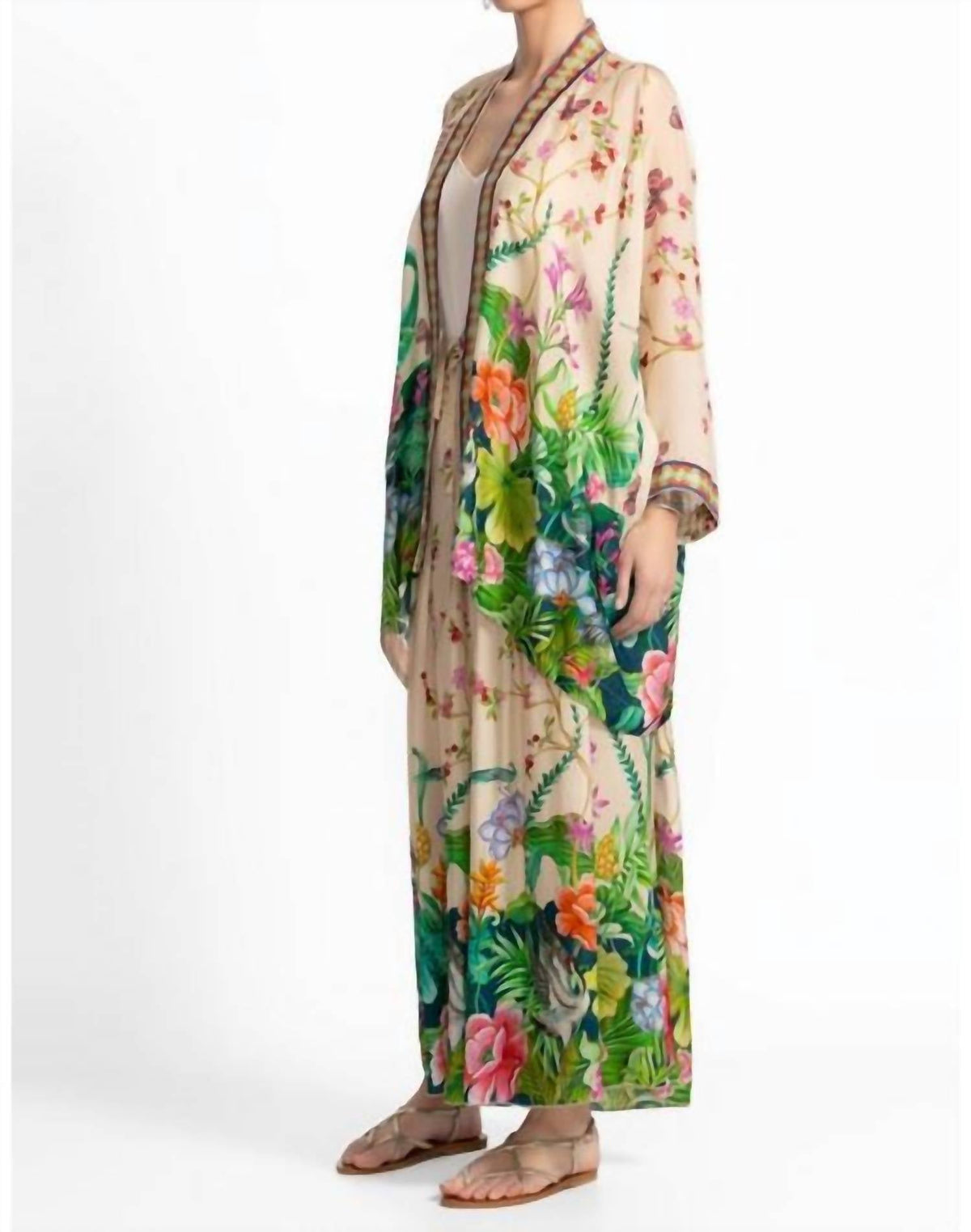 Johnny Was - SHAE PRINTED KIMONO D'Amour