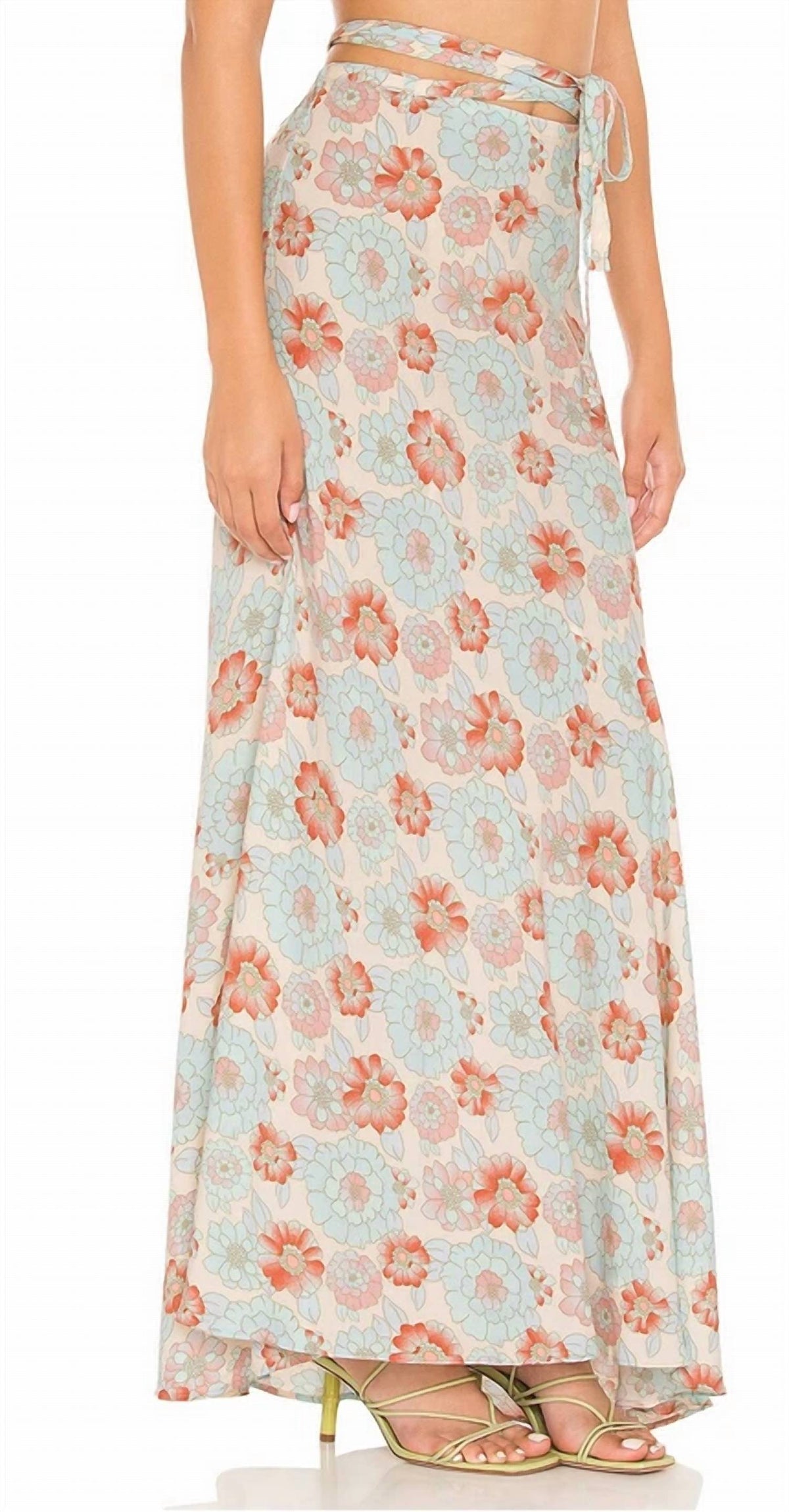 Free People - That's A Wrap Printed Maxi Dress