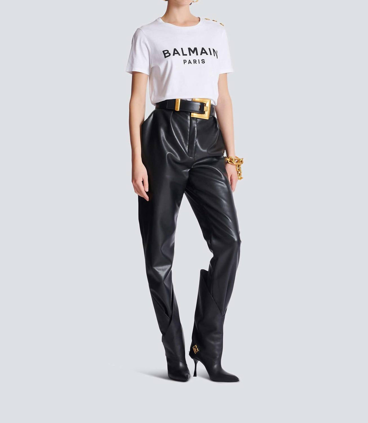 Balmain - Logo Print T-shirt