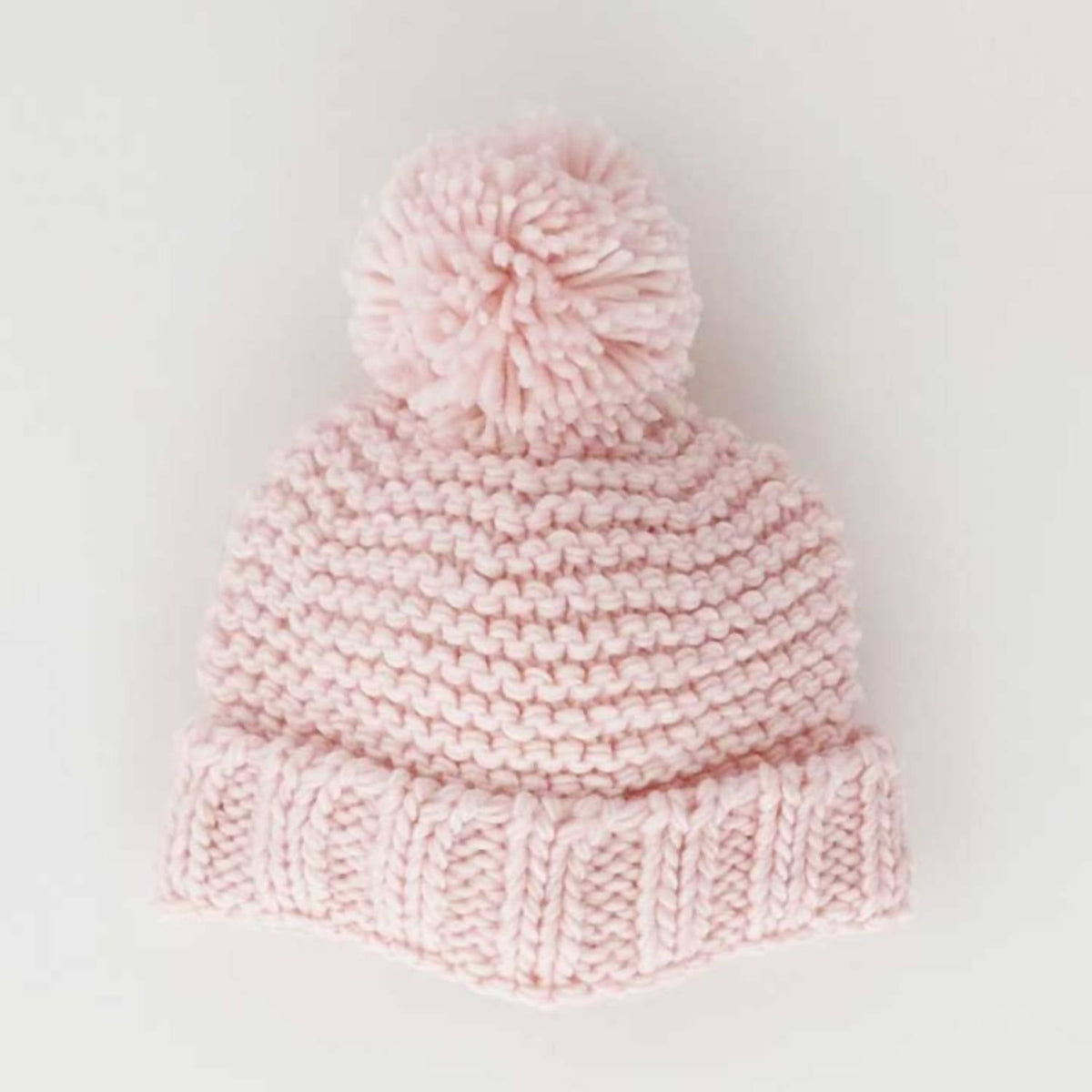 Huggalugs - Baby Girls Pom Pom Hat
