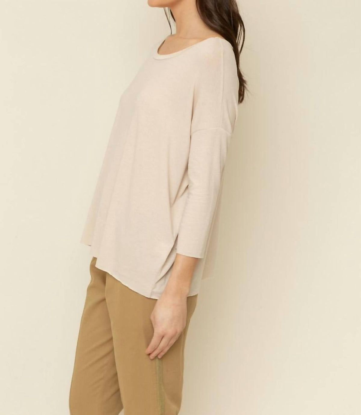 124 Voltaire - Jersey 3/4 Sleeve Tee