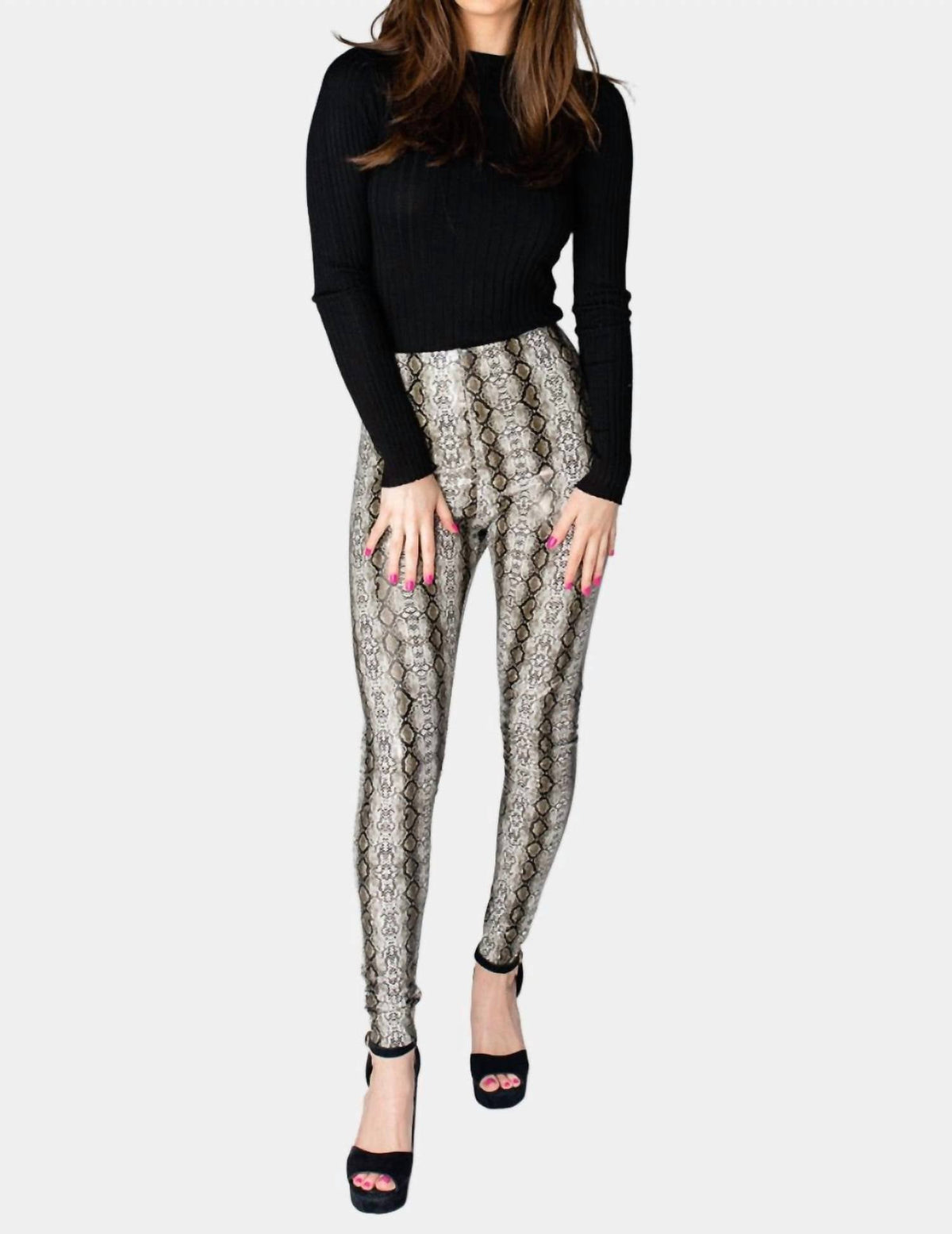 Buddylove - Mila Patent Vegan Leather Legging