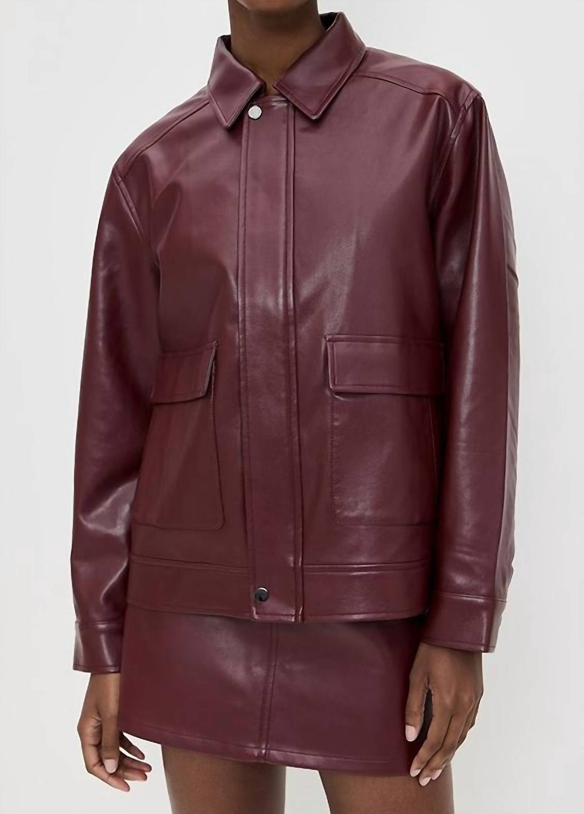 Pistola - Valerie Faux Leather Biker Jacket