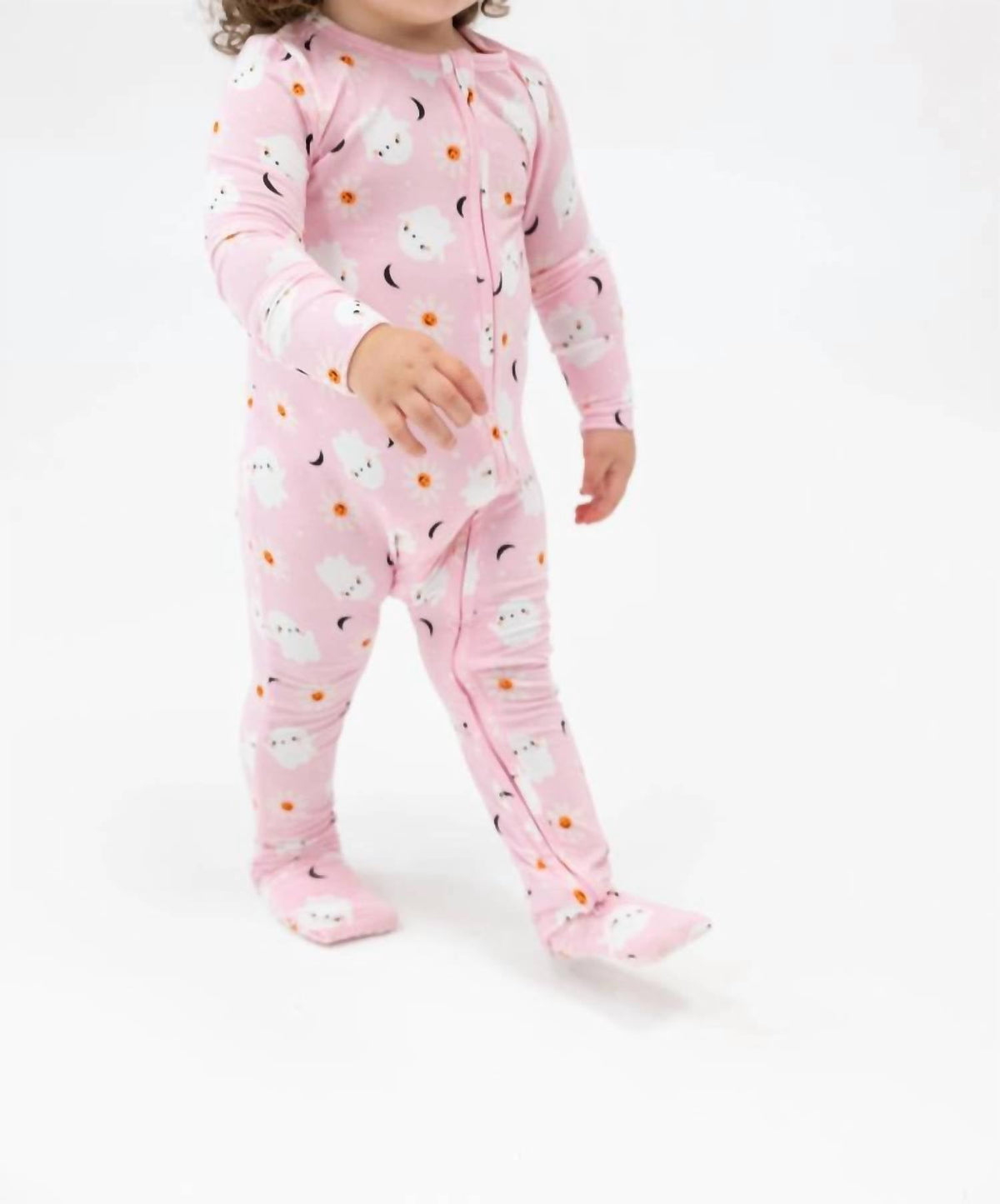 Angel Dear - Girl's Two Way Zipper Romper
