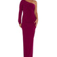Nightway Women's One Shoulder Body Con Gown Pink Size 10