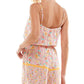 Bebop Junior's Mixed Print Romper Brown Size Small
