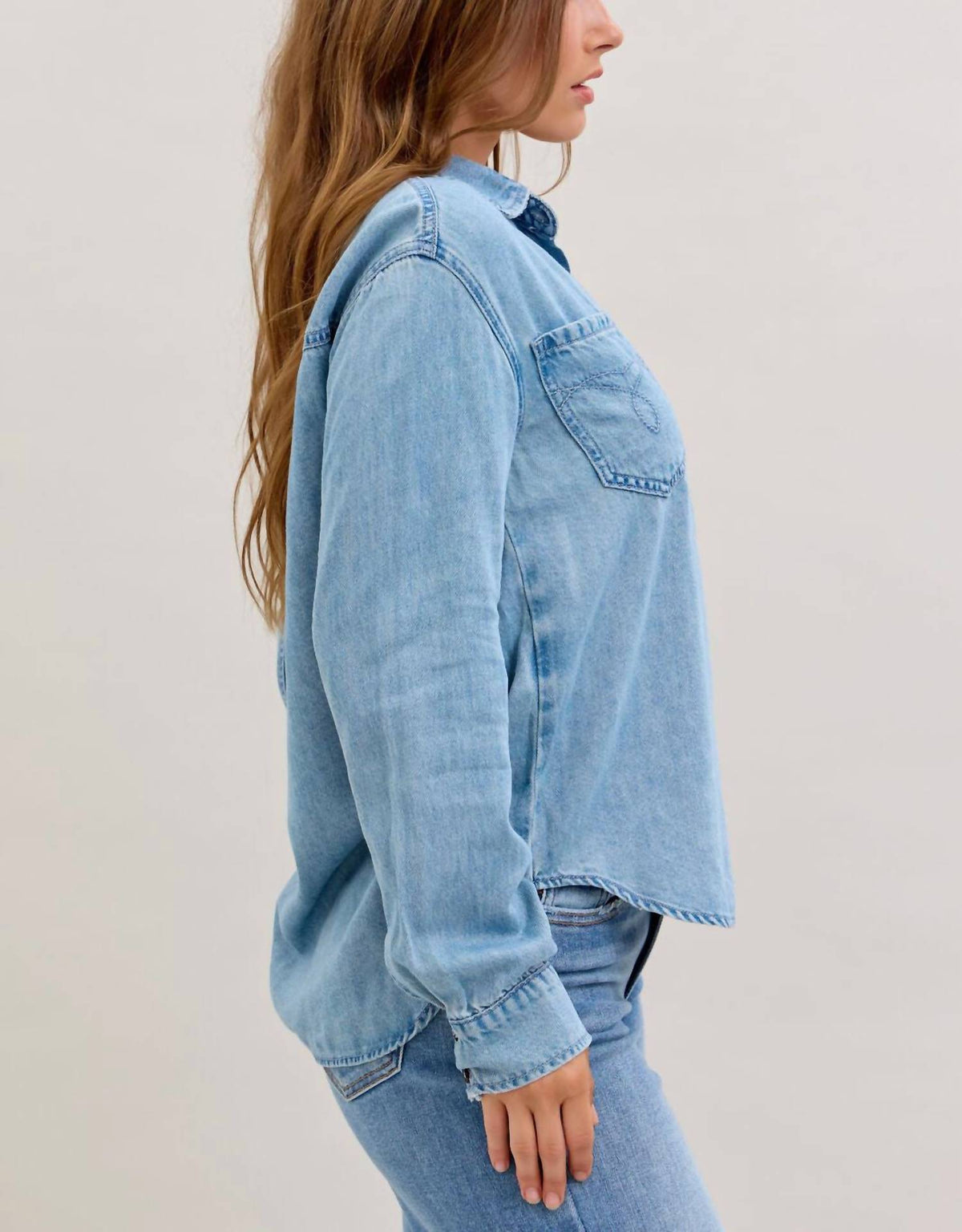 judy-blue-denim-western-styling-shirt