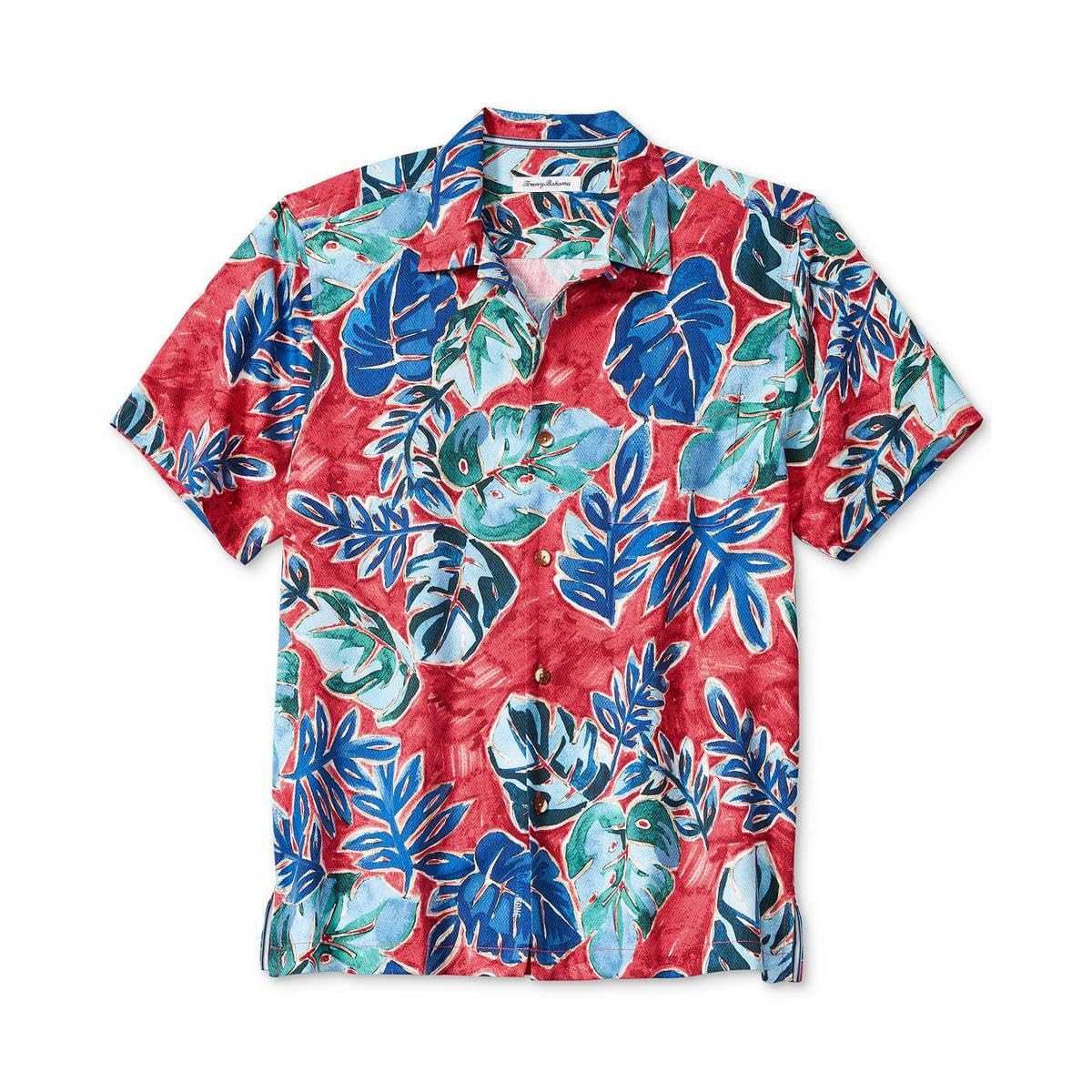 tommy-bahama-mens-print-silk-button-down-shirt-red-m