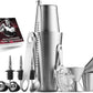 7-Piece Stainless Steel Cocktail Shaker Set