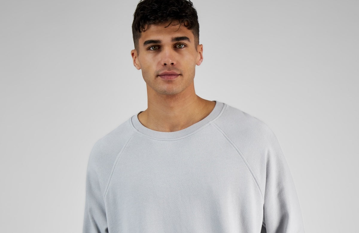 And Now This Men's Raglan Sweatshirt Gray