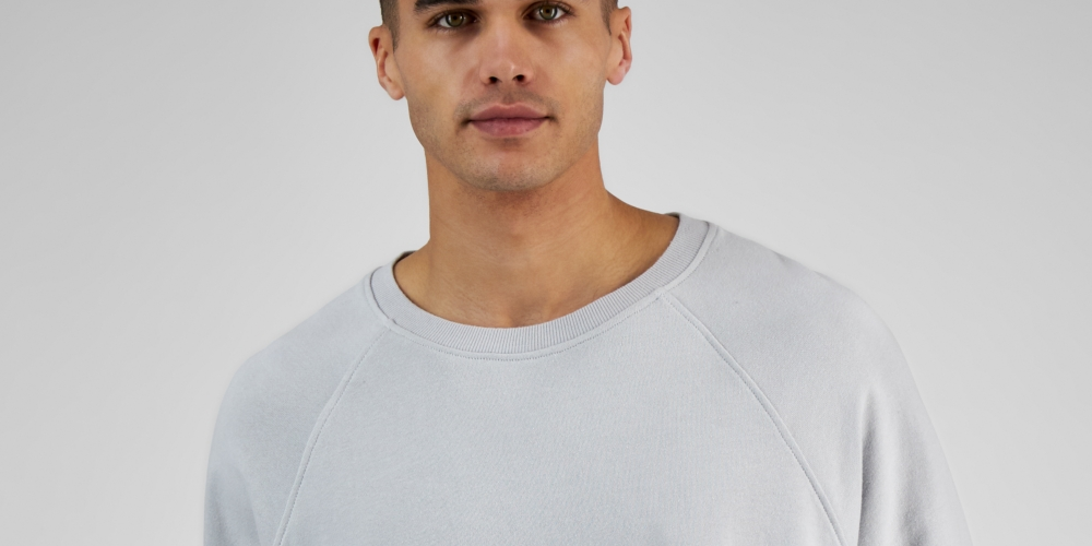 And Now This Men's Raglan Sweatshirt Gray