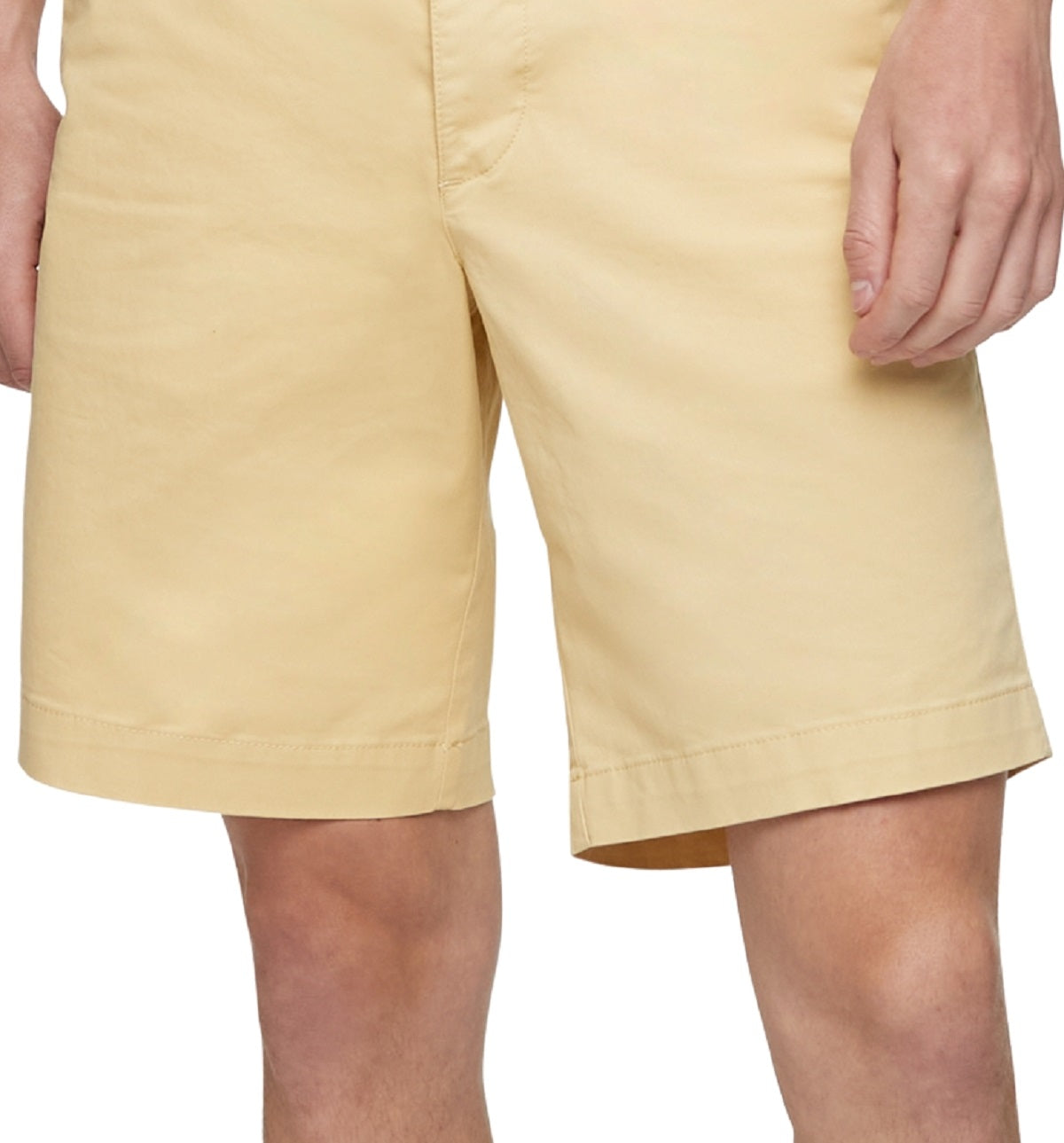 Calvin Klein Men's Chino Shorts Yellow Size 34