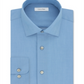 Calvin Klein Men's Classic Fit Non Iron Herringbone Dress Shirt Blue Size 19 / 35-36