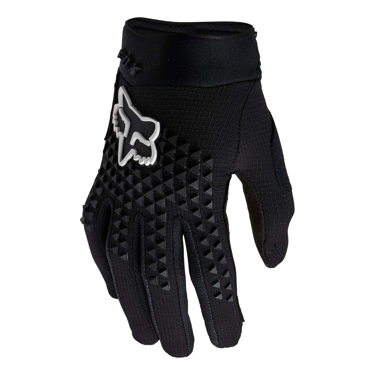 Youth Defend Mountain Bike Glove - Black Large