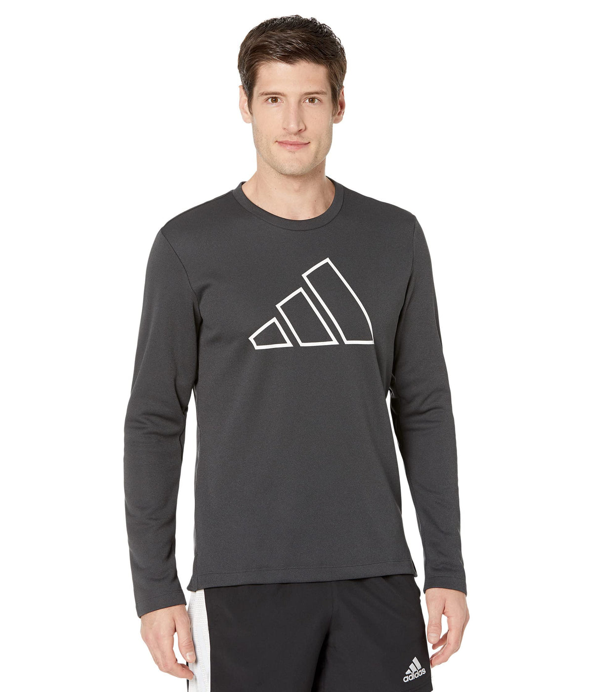 adidas-mens-icon-training-crew-shirt-black