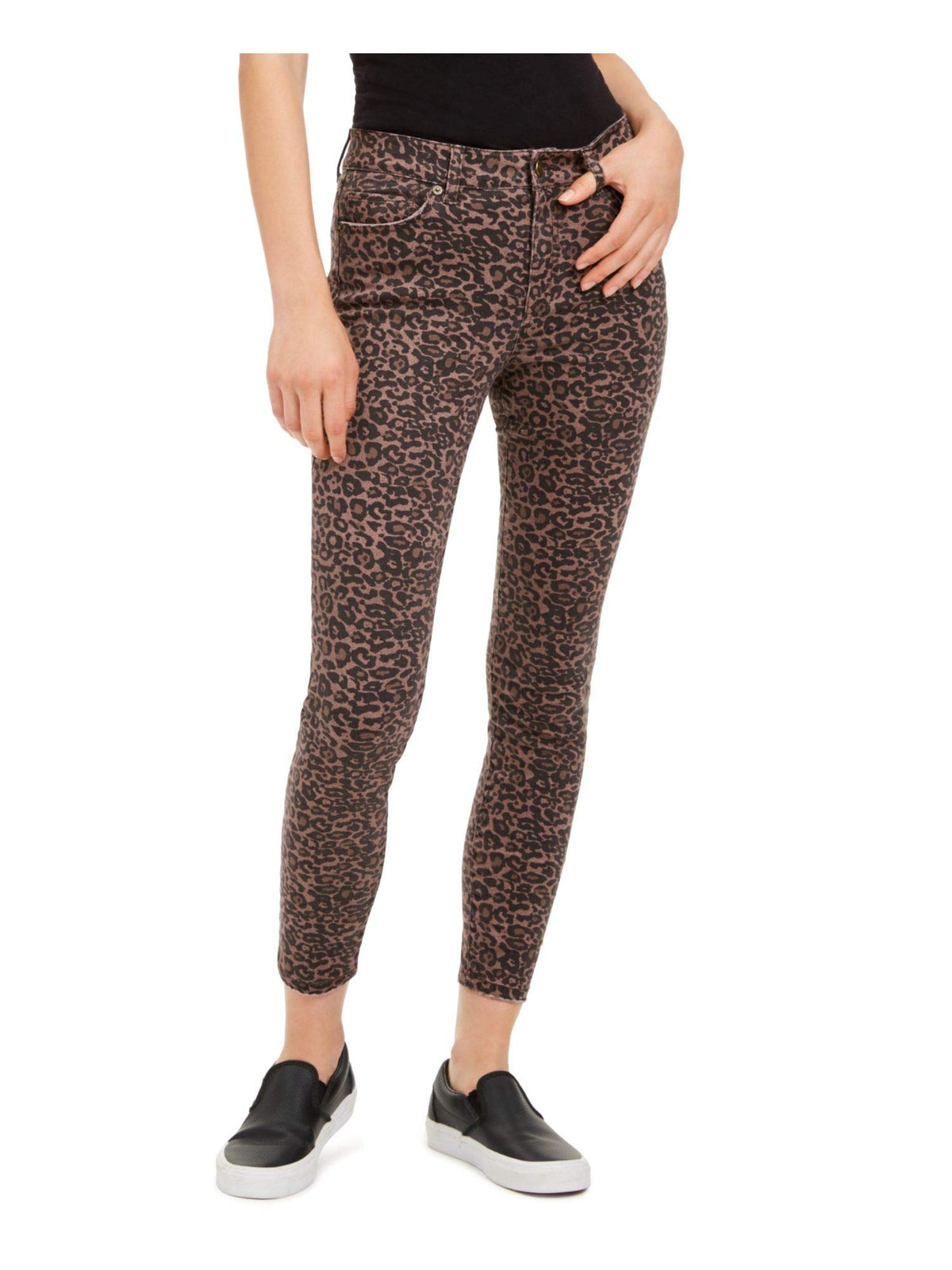 Rewash Womens Pink Printed Jeans Size 0R/ W24