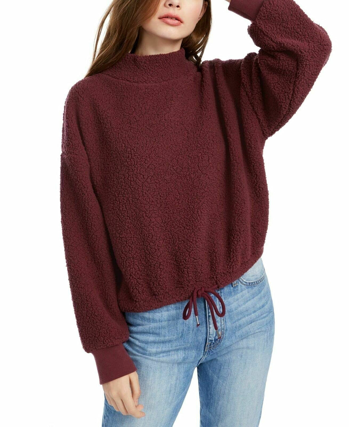 hippie-rose-juniors-mock-neck-sherpa-pullover-purple-size-large-1