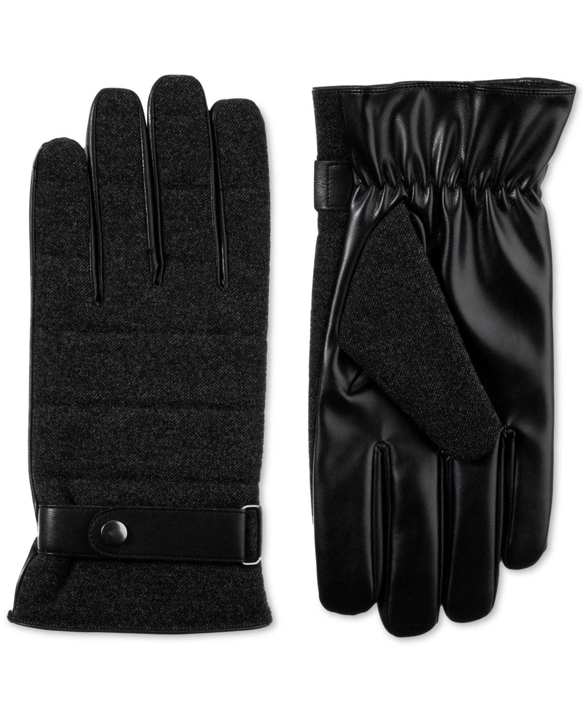 isotoner-mens-faux-leather-touch-screen-driving-gloves-black-m-1