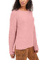 hippie-rose-juniors-textured-high-low-sweater-pink-size-medium-3