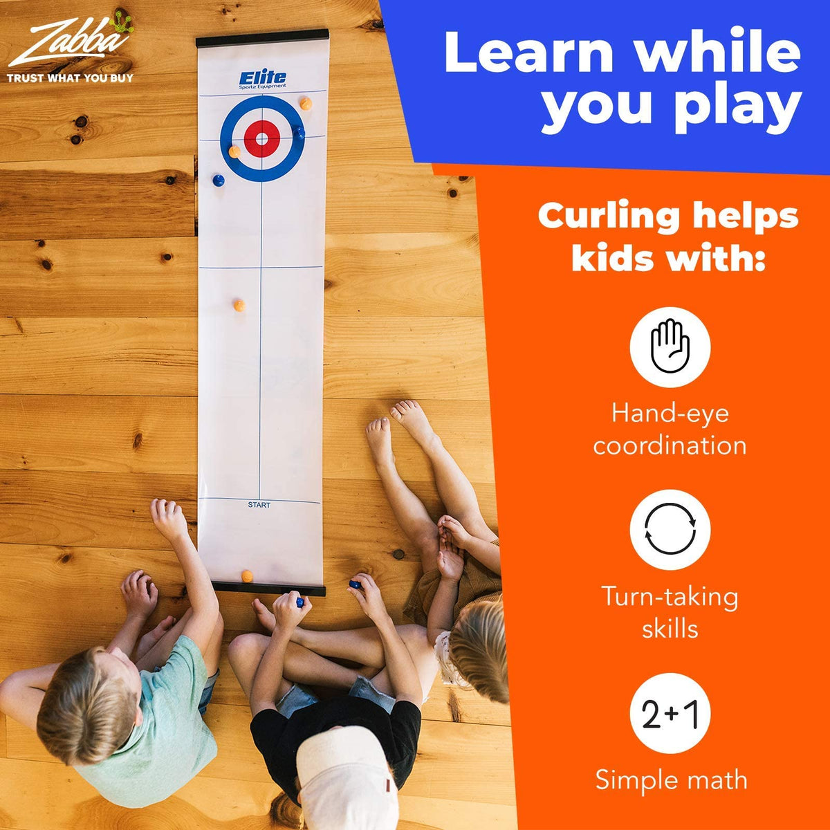 Elite Sportz Curling Game - Tabletop Fun