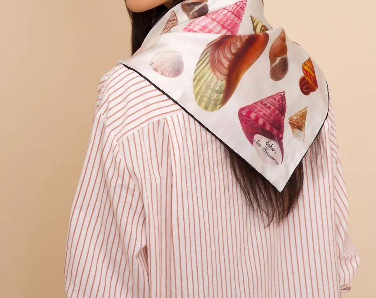 Echo - Women's Sea Treasures Silk Scarf