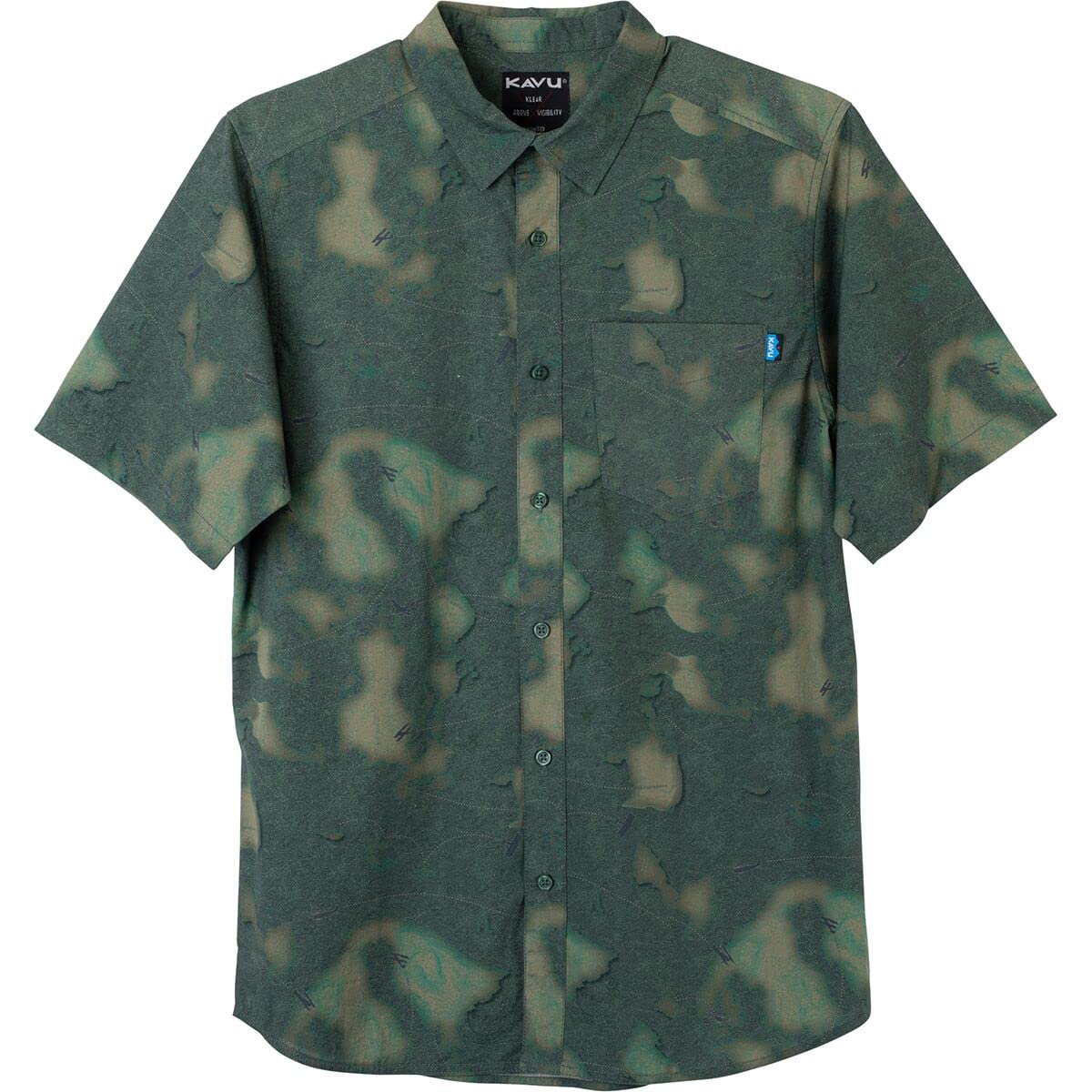 KAVU The Jam Men's Aloha Shirt - Medium