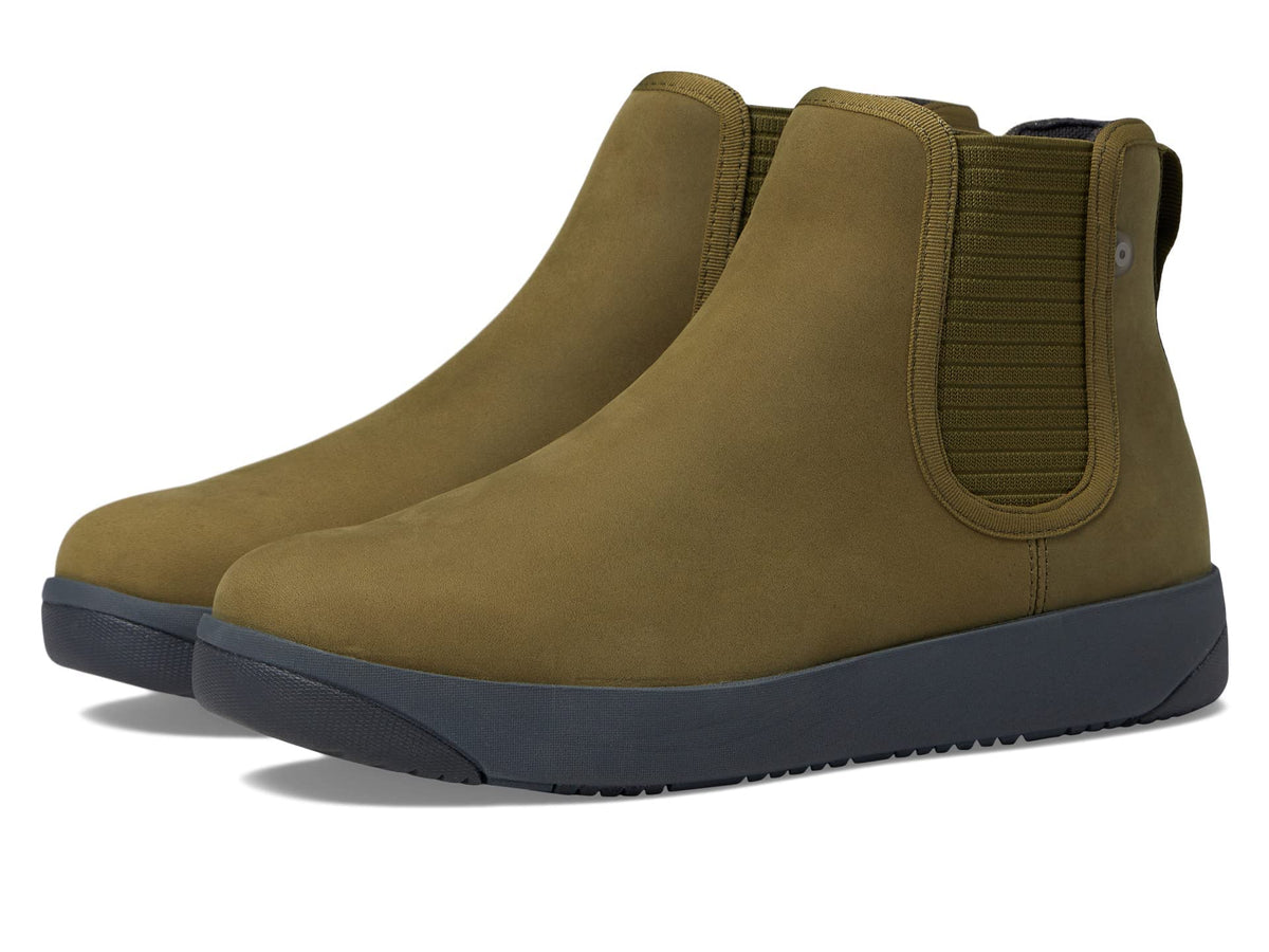 bogs-kicker-chelsea-leather-boots-olive-2