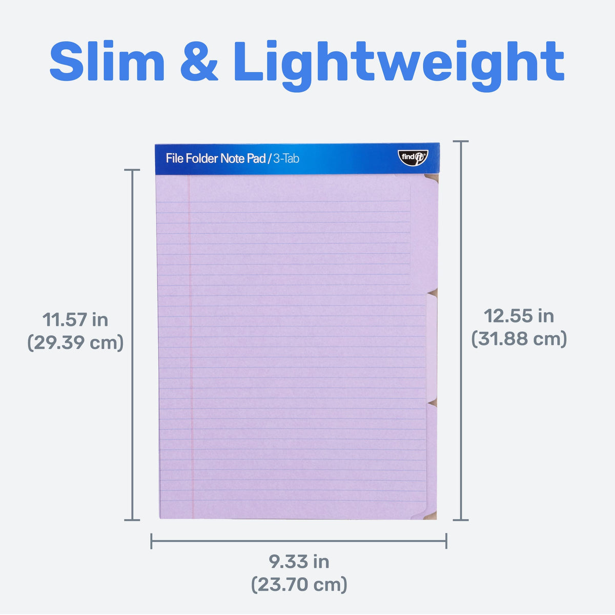 File Folder Notepad - Pack of 12