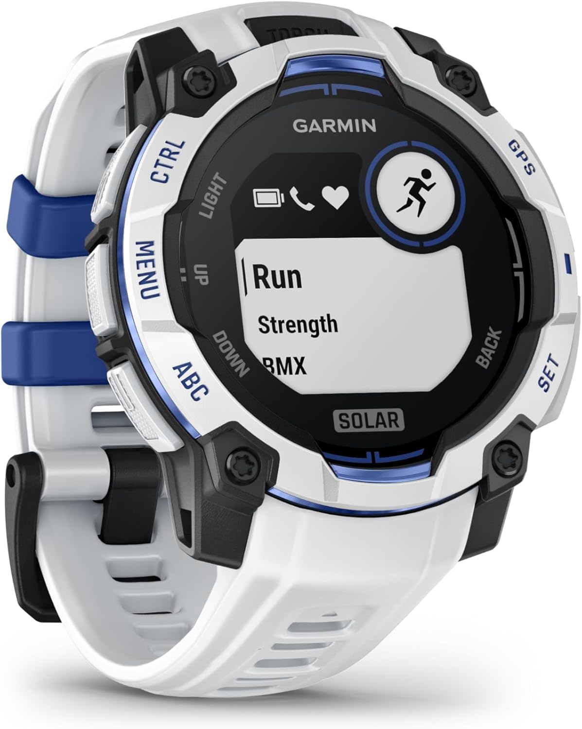 Garmin - Instinct 3 Solar GPS Smartwatch Fiber-reinforced Polymer