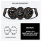 Garmin - Instinct 3 Solar GPS Smartwatch Fiber-reinforced Polymer