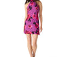 Steve Madden Lara Mini Dress Rosette Pink M