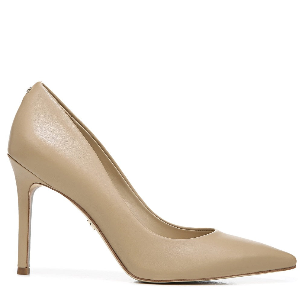 Sam Edelman Women's Hazel Pointed Toe Pump Beige Size 6.5 M