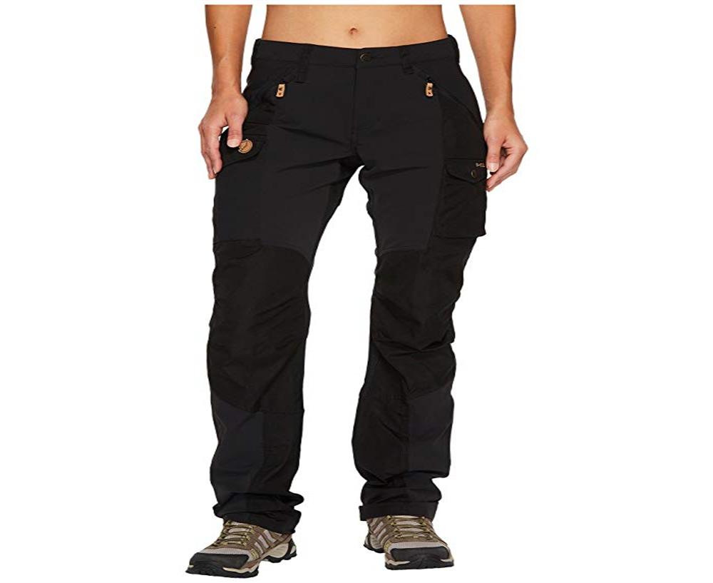 Fjallraven Women's Nikka Curved Trousers Black Size -34