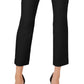 INC International Concepts Women's Ankle Straight Leg Pants Black Size 0