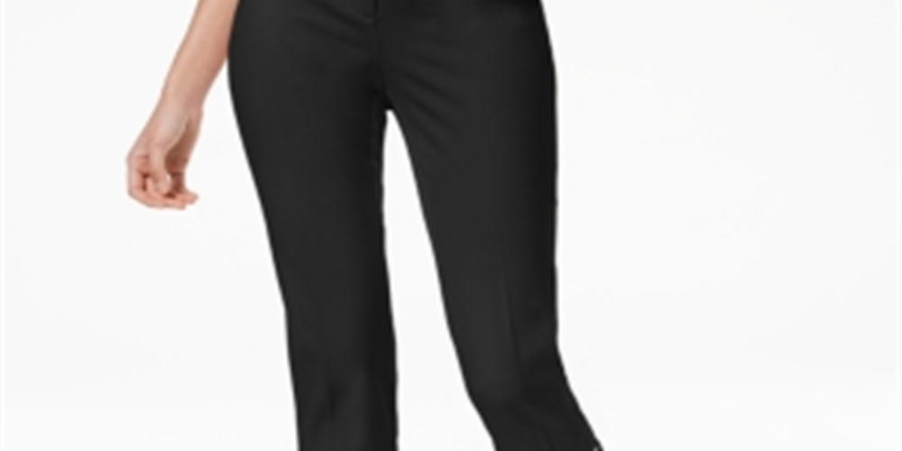 Alfani Women's Lace-up Capri Pants Black Size 2 Petite