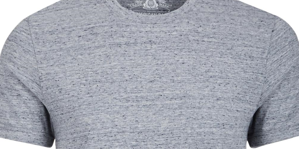 American Rag Men's Bentley Heathered T-Shirt Grey- Size X-Large