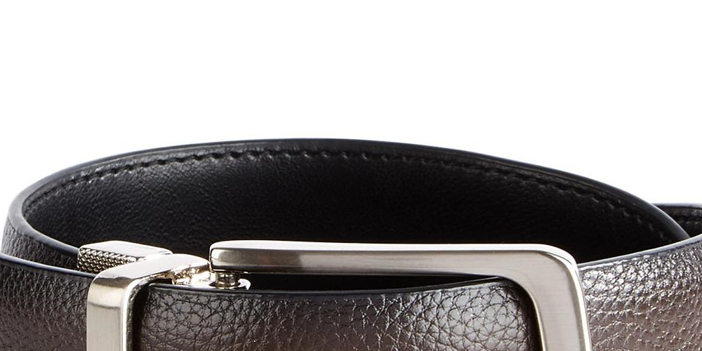 Club Room Men's Reversible Belt Black Size Medium