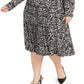 Alfani Women's Printed Shirtdress White Size Petite Small