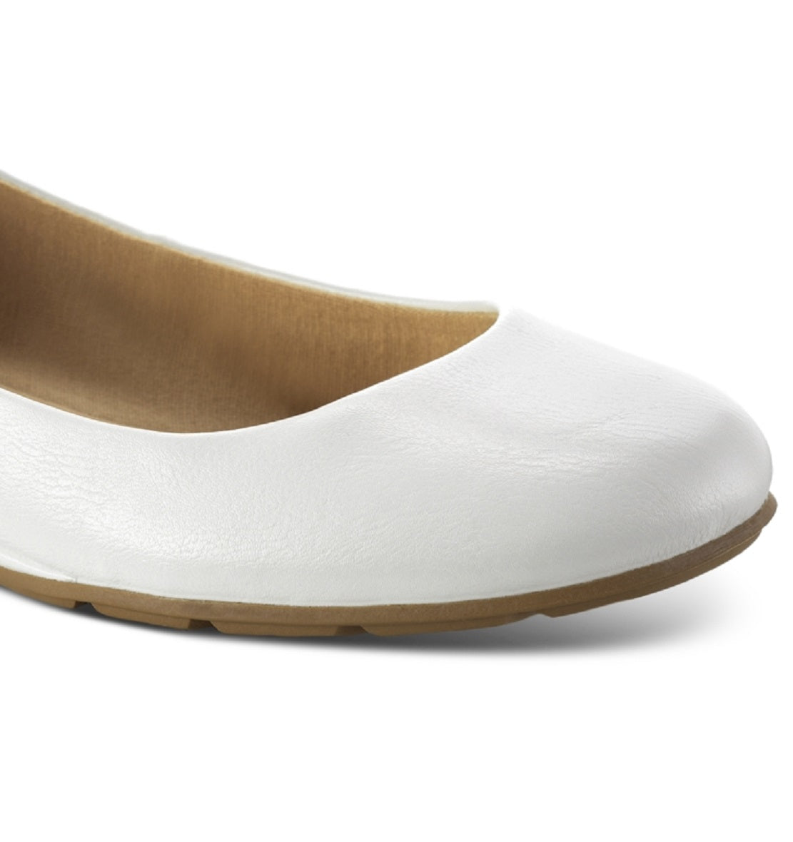 Sun + Stone Women's Eliana Flats Shoes White Size 7 M