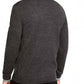 Club Room Men's Quarter Zip Merino Wool Blend Sweater Black Size Medium