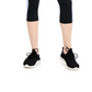 ID Ideology Women's Colorblocked Cropped Leggings Black Size S