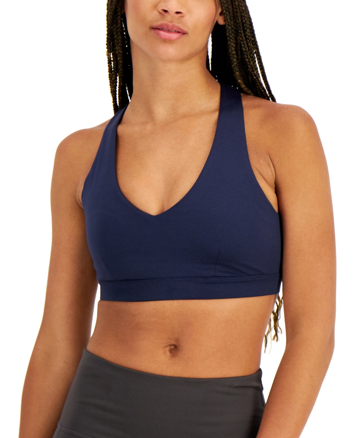 ID Ideology Women's Low Impact Sports Bra Blue Size Small
