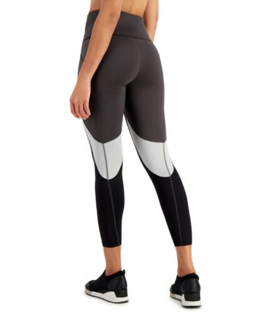 ID Ideology Women's Colorblock Leggings Black Size XX-Large