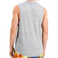 Sun + Stone Men's Solid Color Muscle Shirt Gray Size Medium