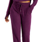 Id Ideology Women's Mushy Knit Joggers Purple Size XX-Large