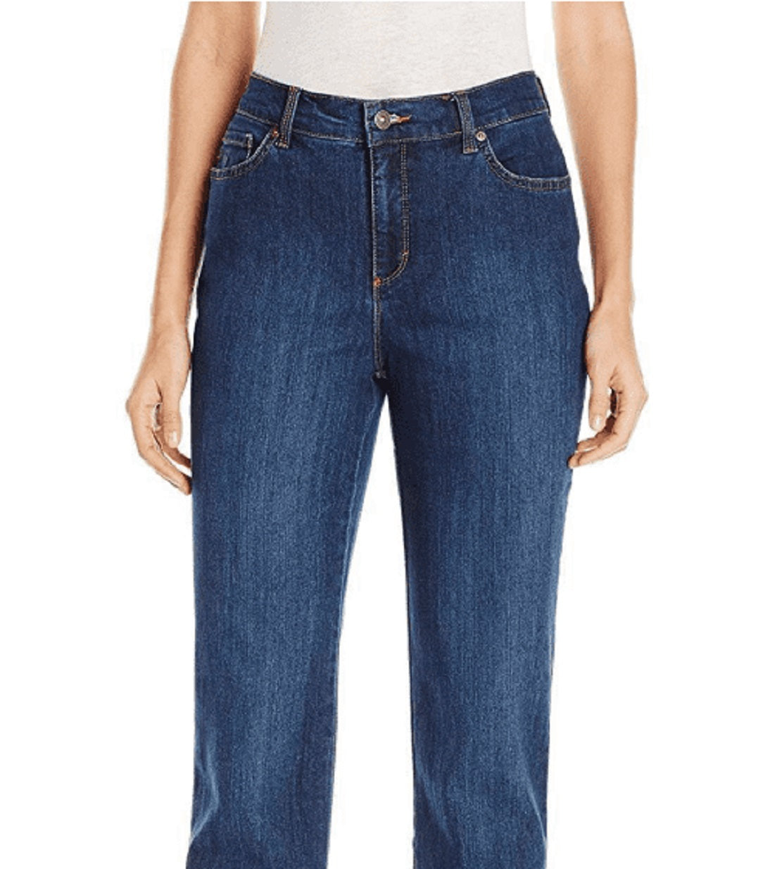 Gloria Vanderbilt Women's Classic Tapered Jean 4 Short Blue Size 4S