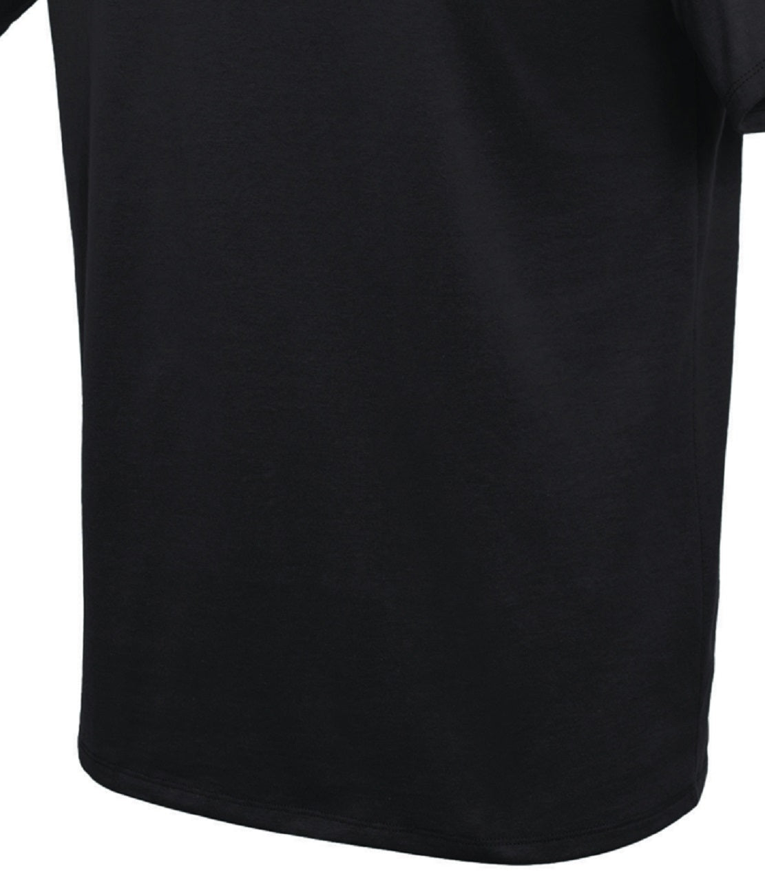 Champion Men's Script Logo T-Shirt Black Size Large
