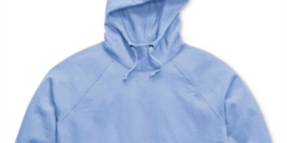 Champion Women's Powerblend Fleece Hoodie Blue Size X-Large
