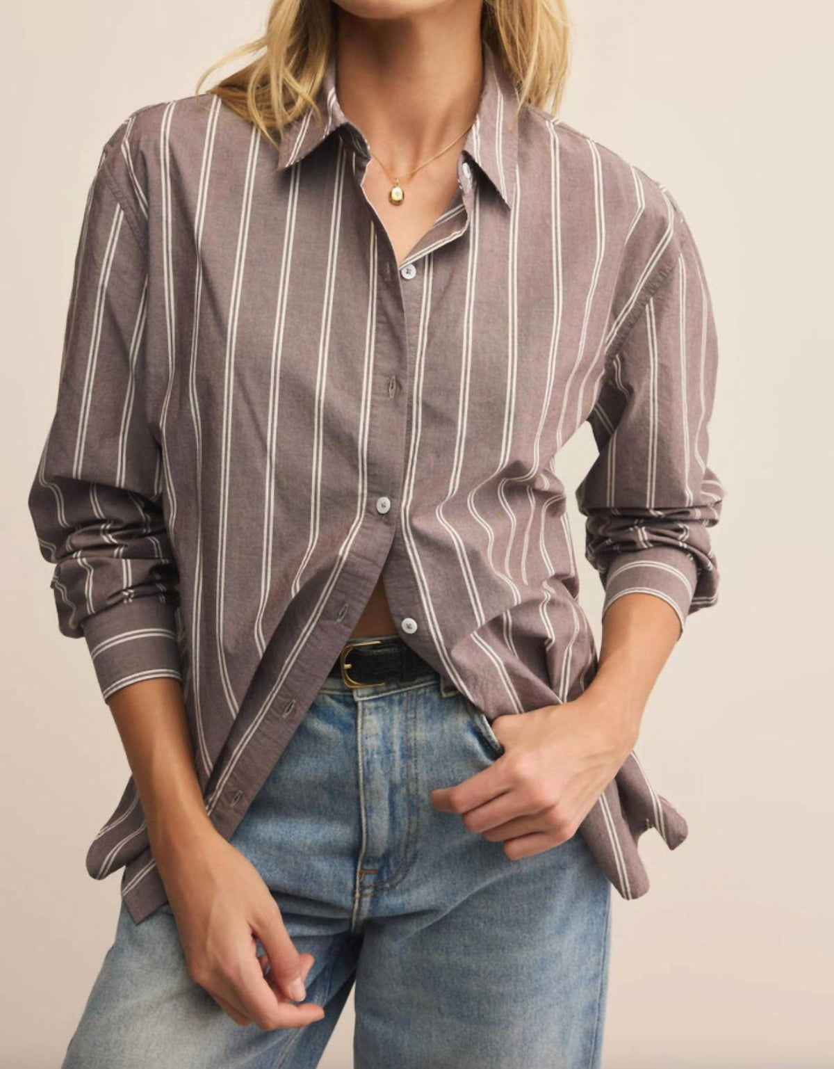 Z Supply - Seaport Poplin Button Up Shirt